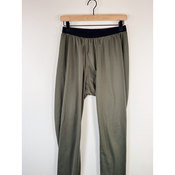Patagonia Mens Pants Gray Capilene Midweight Baselayer Thermal Bottoms Medium - Picture 4 of 12